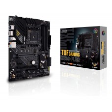  ASUS TUF Gaming B550-PLUS (AMD B550 (Ryzen AM4) ATX gaming motherboard with PCIe 4.0, dual M.2, 10 DrMOS power stages, 2.5 Gb Ethernet, HDMI, DisplayPort, SATA 6 Gbps, USB 3.2 Gen 2 Type-A and Type-C, and Aura Sync RGB lighting support)