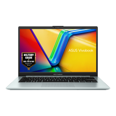 ASUS Vivobook Go 14 (2023), AMD Ryzen 3 7320U, 14.1" (39.62 cm) FHD, Thin & Light Laptop (8GB/512GB SSD/Windows 11/MS Office H&S 2021/Green Grey/1.3 kg), E1404FA-NK323WS