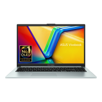 ASUS Vivobook Go 15 OLED (2023), AMD Ryzen 5 7520U, 15.6" (39.62 cm) FHD OLED, Thin & Light Laptop (16GB/512GB SSD/Windows 11/MS Office H&S 2021/Green Grey/1.63 kg), E1504FA-LK543WS