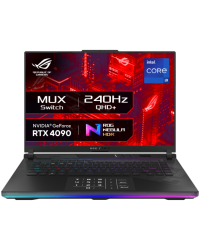 ROG Strix SCAR 16 (2024), AI Powered Gaming Laptop Intel Core i9 14900HX 14th Gen, 16"(40.64cm) 2.5K QHD+240Hz, (32GB DDR5/2TB SSD/12GB RTX 4080/Win11/Office 2021/Per-Key RGB/90WHr/Black/2.65Kg),G634JZR-CM932WS