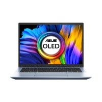 ASUS Vivobook Pro 14 OLED, 14-inch (35.56 cms) 2.8K OLED 16:10 90Hz, AMD Ryzen 5 5600H, Thin and Light Laptop (8GB/512GB SSD/Integrated Graphics/Windows 11/MS Office H&S 2021/Coll Silver/1.4 kg), M3400QA-KM502WS
