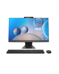 ASUS Vivo AiO, 23.8" (60.45 cm) FHD, AMD Ryzen 5 7520U, All-in-One Desktop (8GB/512GB SSD/Windows 11/MS Office H&S 2021/with Wireless Keyboard & Mouse/Black/4.84 kg), M3402WFA-KBA015WS