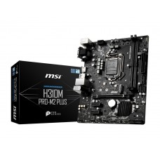 MSI H310M PRO-M2 PLUS LGA 1151 (300 Series) Intel H310 HDMI SATA 6Gb/s USB 3.1 Micro ATX Intel Motherboard