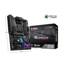 MSI MPG B550 GAMING PLUS AM4 AMD B550 SATA 6 GB/s ATX AMD Motherboard