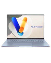 ASUS Vivobook S16 OLED (2024), 16 "(40.64cm) 3.2K OLED 16:10 120Hz, Intel Core Ultra 7 155H, Thin and Light Laptop (16GB LPDDR5X/1TB SSD/Arc Graphics/Win11/MS Office H&S 2021/Mist Blue/1.50 Kg/1 Year Warranty), S5606MA-MX751WS