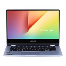 ASUS VivoBook Flip - Core i3-10110U Processor  14-inch FHD IPS Touch Thin & Light Laptop (4GB RAM/512 GB PCIe SSD/Win.10/Ms Office H&S 2019/ Intel UHD Graphics /1.5 Kg/ Silver Blue), TP412FA-EC372TS