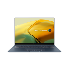 ASUS Zenbook 14 Flip OLED (2023), Intel Core i5-1340P 13th Gen, 14" (35.56 cm) 2.8K 90Hz OLED, Thin & Light Laptop (16GB/512GB SSD/Iris Xe/Win 11/MS Office H&S 2021/75W Battery/Ponder Blue/1.5 kg/1 Year Warranty), UP3404VA-KN542WS