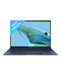 ASUS Zenbook S 13 OLED (2023), 1kg Weight & 1cm Thin, Intel Core EVO i5 13th Gen, 13.3 Inch 2.8K OLED, Thin & Light Laptop (16GB/512GB SSD/Iris Xe/Win 11/MS Office H&S 2021/63WHrs/Blue/1 Year Warranty), UX5304VA-NQ541WS