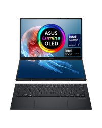 ASUS Zenbook Duo OLED (2024), 14" (35.56cm) FHD OLED Touch Display, Intel Core Ultra 9 Processor 185H, Dual Screen Laptop (32GB/1TB SSD/Intel Arc Graphics/Win11/MS Office H&S 2021/Inkwell Gray/1.65 Kg), UX8406MA-QL961WS