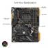 ASUS TUF B450-PLUS GAMING AMD AM4 ATX Motherboard with M.2 Aura Sync and AMD StoreMI