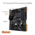 ASUS TUF B450-PLUS GAMING AMD AM4 ATX Motherboard with M.2 Aura Sync and AMD StoreMI