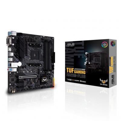 ASUS TUF GAMING A520M-PLUS - Motherboard - micro ATX - Socket AM4 - AMD A520 - USB 3.2 Gen 1, USB 3.2 Gen 2 - Gigabit LAN