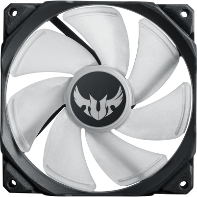TUF Gaming LC 240 RGB (TUF Gaming LC 240 RGB all-in-one liquid CPU cooler with Aura Sync, and dual TUF 120mm RGB radiator fans)