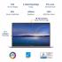 ASUS ZenBook 13(2021) - Intel Core i5-1135G7 11th Gen 13” FHD OLED Thin and Light Laptop (16GB RAM/512GB NVMe SSD/Win. 10/MS Off. H&S/Intel Iris Xe Graphics/Lilac Mist/1.17 kg/1 Yr.), UX325EA-KG511TS
