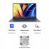 ASUS Vivobook 15 (2022), 15.6" (39.62 cms) FHD, Intel Core i5-1240P 12th Gen, Thin and Light Laptop (8GB/512GB NVMe PCIe SSD/Iris Xe Graphics/Windows 11/Microsoft Office H&S 2021/Quiet Blue/1.7 kg), X1502ZA-BQ502WS