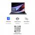 ASUS Zenbook Pro 14 Duo OLED (2022), 14.5" (36.83 cm) 2.8K OLED 120Hz Touch, Intel EVO Core i9 12th Gen, Dual Screen Laptop, (32GB/1TB SSD/4GB RTX 3050 Ti/Windows 11/MS Office H&S 2021/Tech Black/1.75 Kg) UX8402ZE-LM921WS