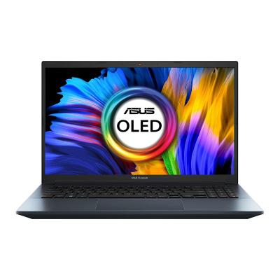 ASUS Vivobook Pro 15 OLED, 15.6" (39.62 cms) FHD OLED, AMD Ryzen 9 5900HX, 4GB NVIDIA GeForce RTX 3050 Graphics, Laptop (16GB/1 TB SSD/MS Office H&S 2021/Windows 11/Quiet Blue/1.65 Kg), M3500QC-L901WS