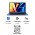 ASUS Vivobook 15 (2022), 15.6" (39.62 cms) FHD Touch, Intel Core i3-1220P 12th Gen, Thin and Light Laptop (8GB/512GB NVMe PCIe SSD/Intel UHD Graphics/Windows 11/Microsoft Office H&S 2021/Quiet Blue/1.7 kg), X1502ZA-EZ311WS
