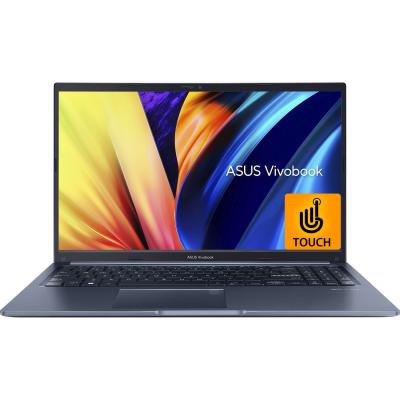 ASUS Vivobook 15 (2022), 15.6" (39.62 cms) FHD Touch, Intel Core i3-1220P 12th Gen, Thin and Light Laptop (8GB/512GB NVMe PCIe SSD/Intel UHD Graphics/Windows 11/Microsoft Office H&S 2021/Quiet Blue/1.7 kg), X1502ZA-EZ311WS