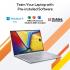 ASUS Vivobook 15 OLED (2023), AMD Ryzen 5 7530U, 15.6" (39.62 cm) FHD OLED, Thin and Light Laptop (16GB/512GB SSD/Windows 11/MS Office H&S 2021/Backlit KB/FP Sensor/Cool Silver/1.7 Kg), M1505YA-LK542WS