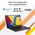 ASUS Vivobook 15 OLED (2023), AMD Ryzen 5 7530U, 15.6" (39.62 cm) FHD OLED, Thin and Light Laptop (16GB/512GB SSD/Windows 11/MS Office H&S 2021/Backlit KB/FP Sensor/Black/1.7 Kg), M1505YA-LK541WS