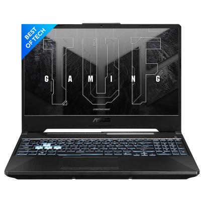 ASUS TUF Gaming F15, 15.6"(39.62 cms) FHD 144Hz, Intel Core i7-11800H 11th Gen, 4GB NVIDIA GeForce RTX 3050 Ti, Gaming Laptop (16GB/1TB SSD/Win 11/MS Office H&S 2021/90WHrs Battery/Black/2.30 Kg/1 Year Warranty), FX506HE-HN385WS