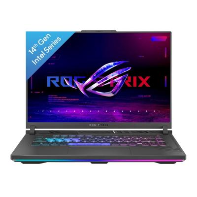 ASUS ROG Strix G16 (2024), 16 "(40.64cm) QHD+ 240Hz, Intel Core i9 14900HX, Gaming Laptop (16GB DDR5/1TB SSD/NVIDIA GeForce RTX 4070 8GB /Windows 11/MS Office H&S 2021/Eclipse Gray/2.50 Kg), G614JIR-N4062WS