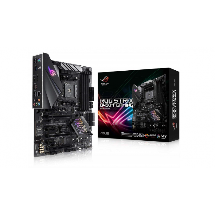 ASUS ROG Strix B450-F Gaming Motherboard (ATX) AMD Ryzen 2 AM4 DDR4 DP HDMI M.2 USB 3.1 Gen2 B450