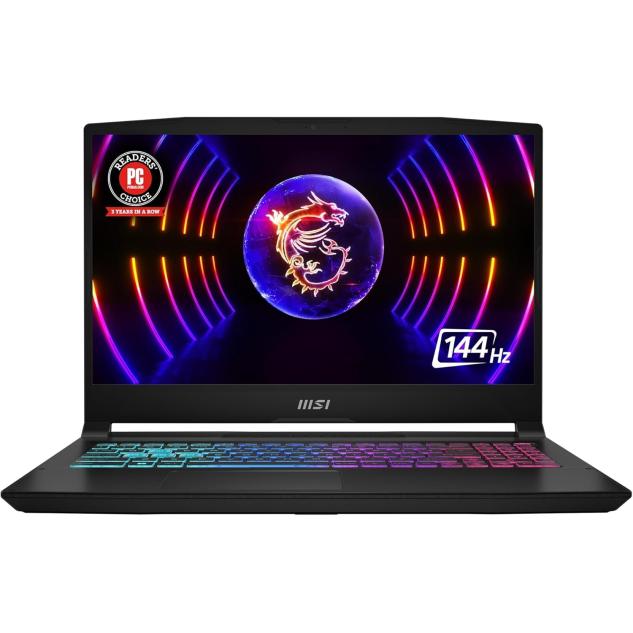 MSI Katana 15 Intel Core i7 13th Gen 13620H (16GB/1TB SSD/Windows 11 Home/RTX 4050 6GB/15.6” FHD 144Hz/2 Year Warranty) B13VEK-2432IN Gaming Laptop & Productivity Laptop (15.6 Inch, Black, 2.25 Kg)